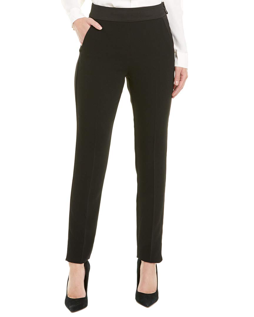 Marella Women's Atzeco Dress Pants - Professional Black Slacks for Office Work, Business Meetings & Formal Occasions (Size 14)