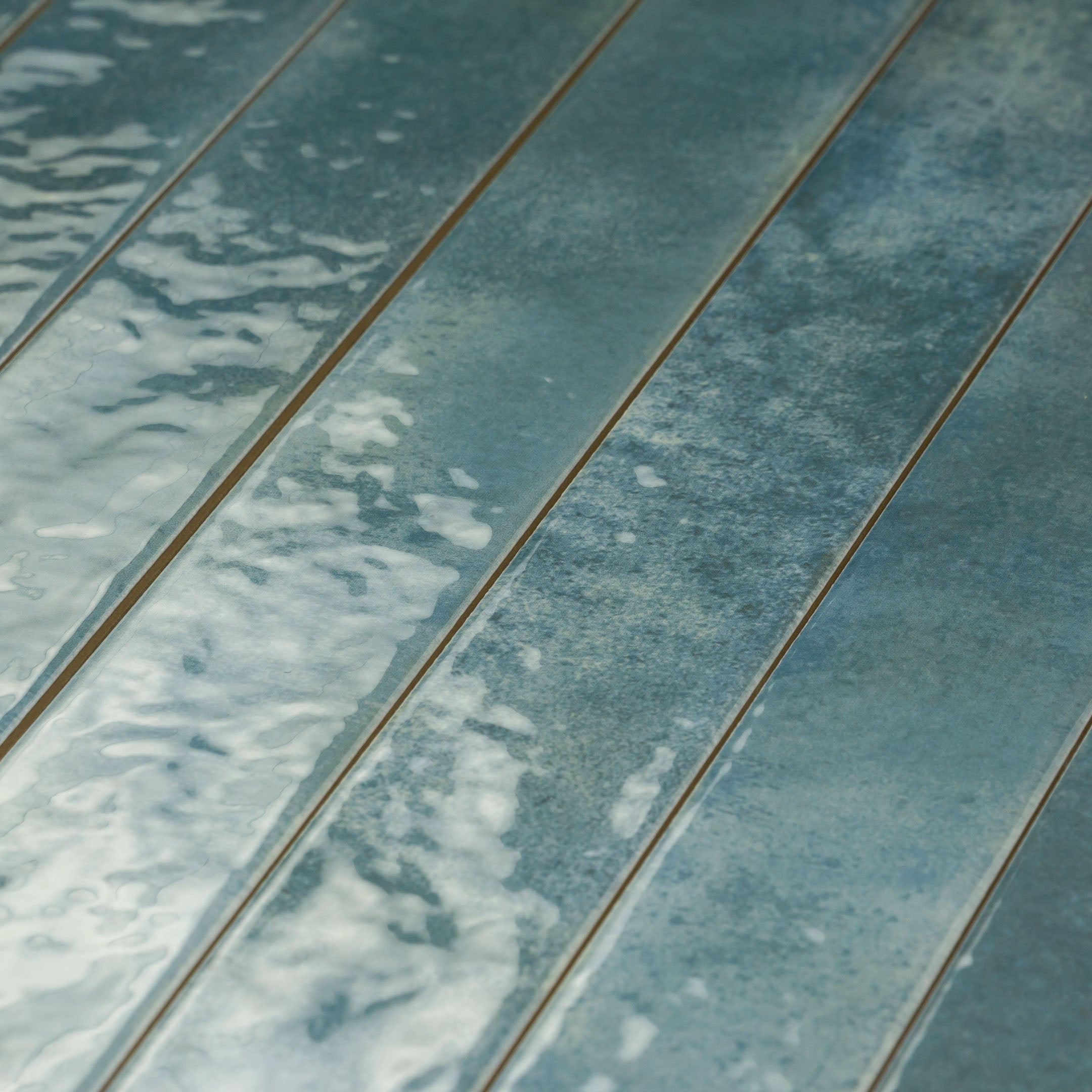 Makalu Zellige Porcelain Wall Tile - Spanish Chroma Handmade Glossy Finish for Kitchen Backsplash, Bathroom & Living Room Decor