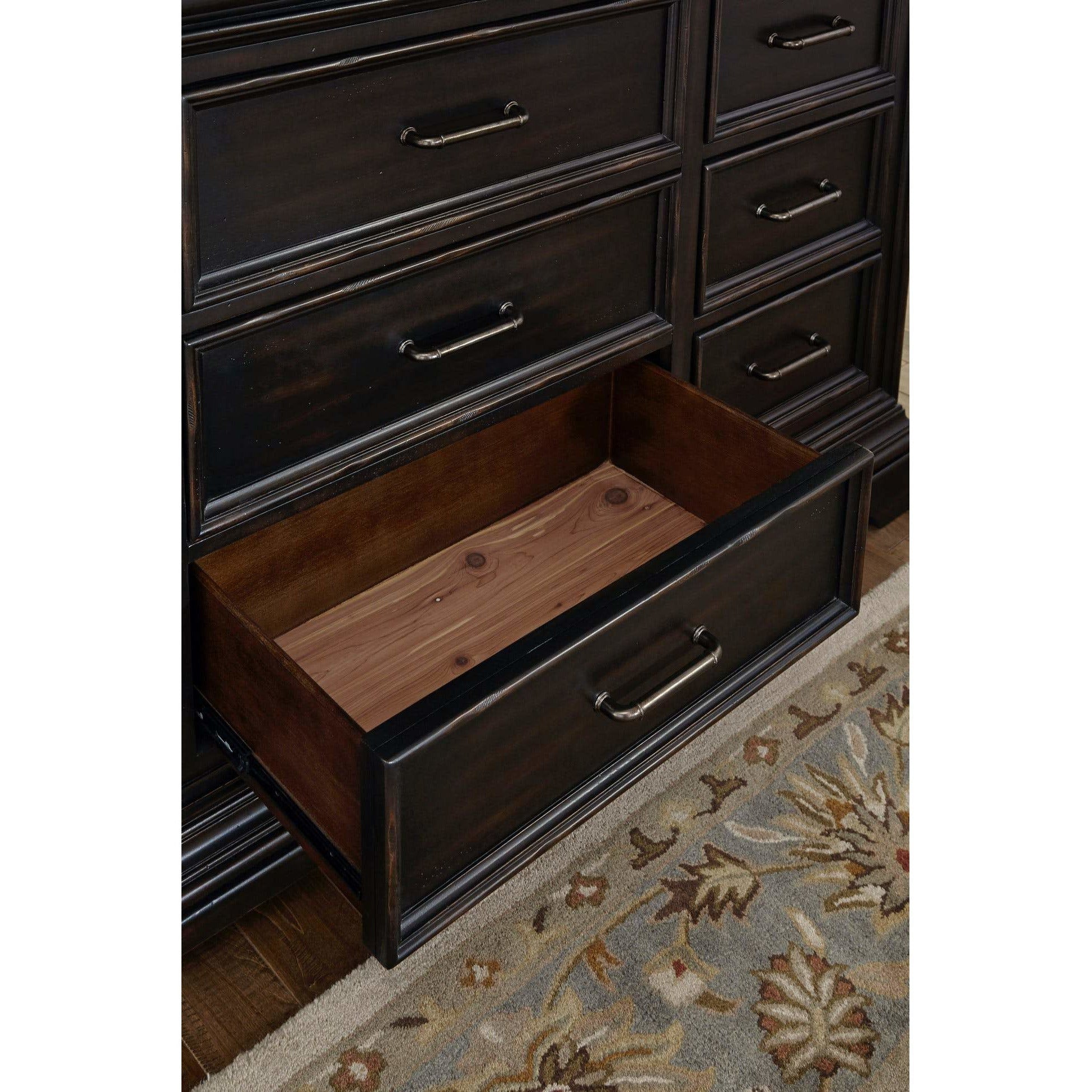 Caldwell 6-Drawer Dresser for Bedroom - Modern Wooden Chest of Drawers for Clothes Storage - Perfect for Home, Apartment, and Dorm Organization
