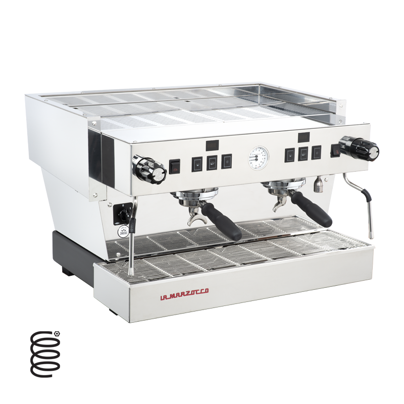 La Marzocco Classic Linea Auto Volumetric AV S 2 Group Espresso Machine - Professional Coffee Bar Equipment for Cafes & Restaurants