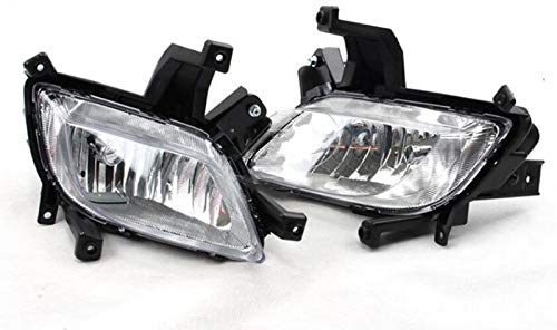 Kia CERATO 2013-2016 Fog Lights Kit - Front Bumper Driving Lamps Assembly Replacement for Enhanced Visibility in Rain & Foggy Conditions
