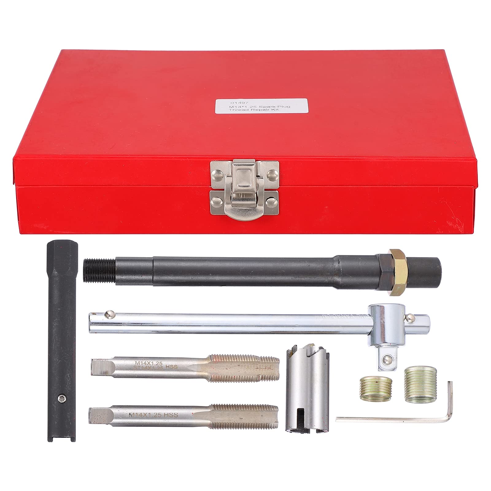 Premium Car Repair Tool Set - Spark Plug Tap & Threading Tool for Automotive Maintenance