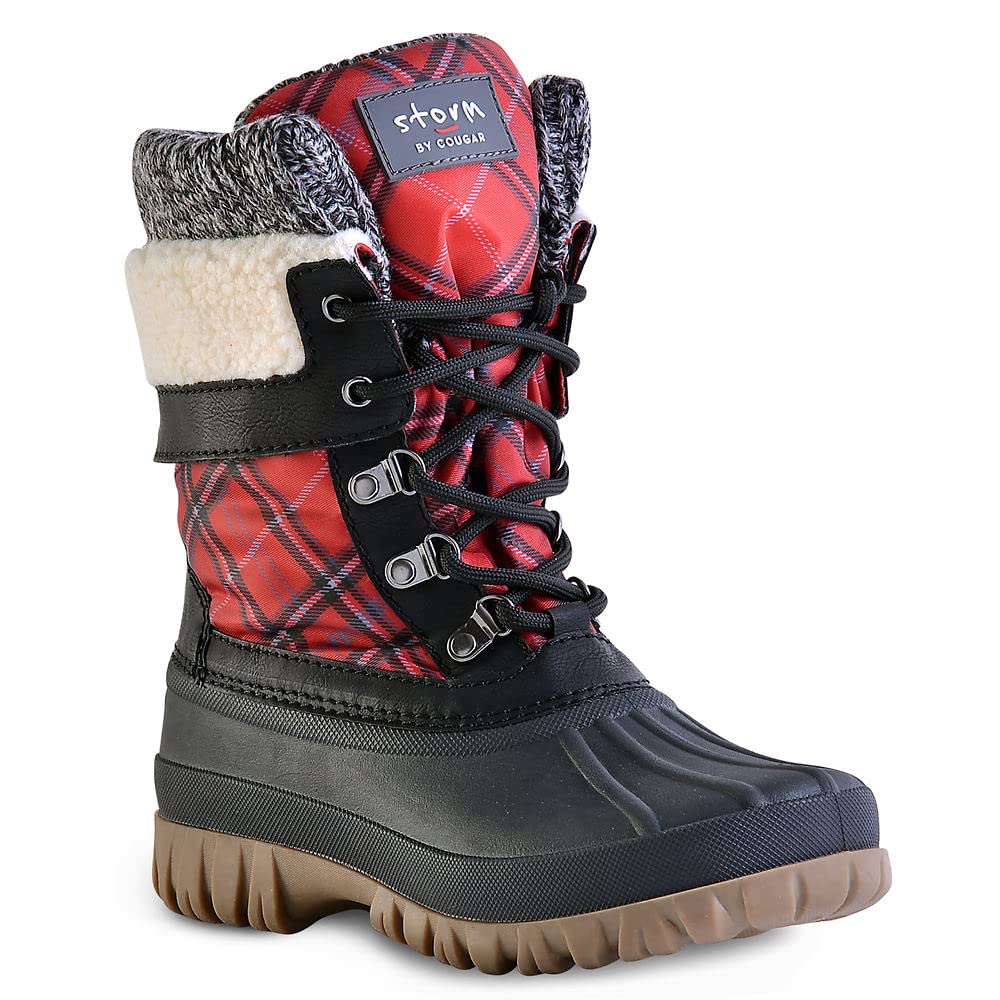 Storm Women's Waterproof Winter Snow Boots - Insulated Cold Weather Boots for Hiking, Walking & Outdoor Activities