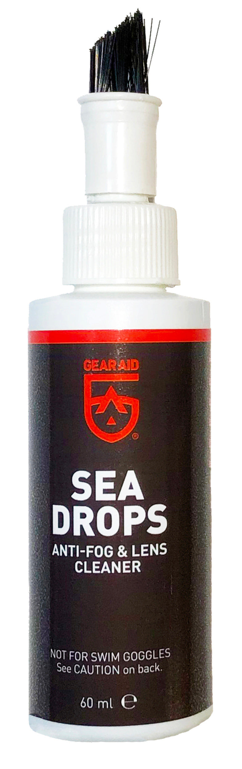 Beaver McNett Sea Drops Anti-Fog & Lens Cleaner 60ml - Prevent Fogging & Clean Scuba Masks, Goggles, Glasses for Swimming, Diving & Outdoor Sports