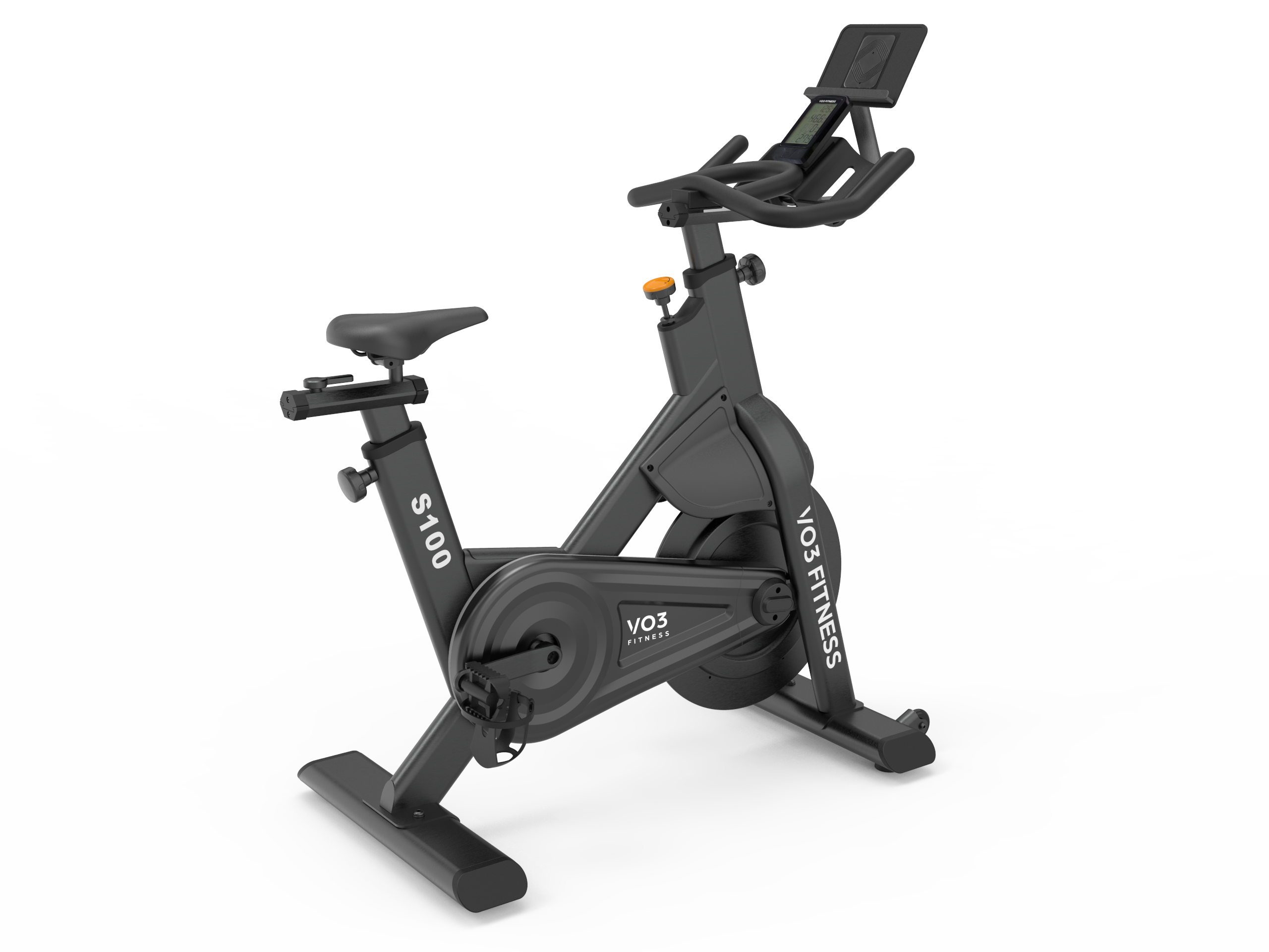 VO3 Fitness S100 Indoor Cycling Bike - Stationary Exercise Bike for Home Gym, Cardio Workout & Weight Loss - Perfect for Home Fitness & Spin Classes