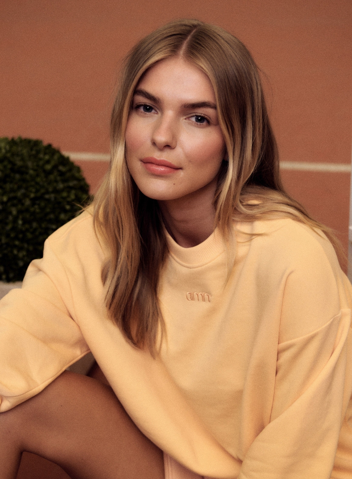 Soft Terry Sorbet Sweatshirt for Women - Cozy Pullover Casual Wear | Perfect for Lounge, Yoga & Weekend Outfits