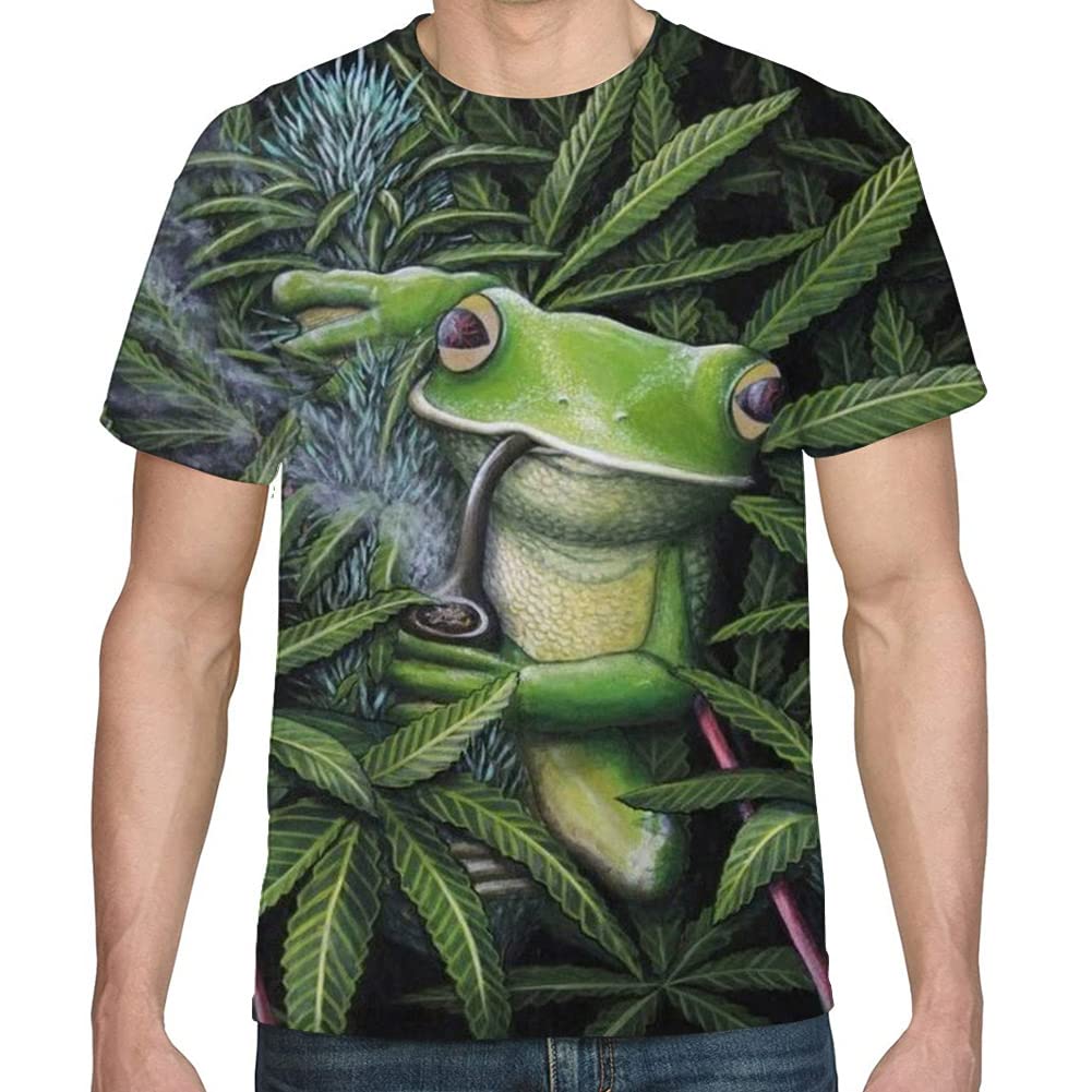 Gecaitez Men's 3D Printed Graphic T-Shirt - Stylish Casual Tee for Men (Sizes S-3XL) - Perfect for Streetwear, Parties & Everyday Fashion