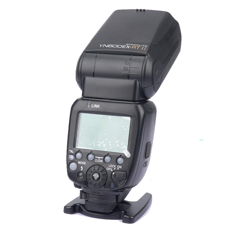 YONGNUO YN600EX-RT II Wireless Flash Speedlite for Canon | TTL & HSS Compatible | Optical Master Function | Includes EACHSHOT Diffuser | Perfect for Wedding, Portrait & Studio Photography