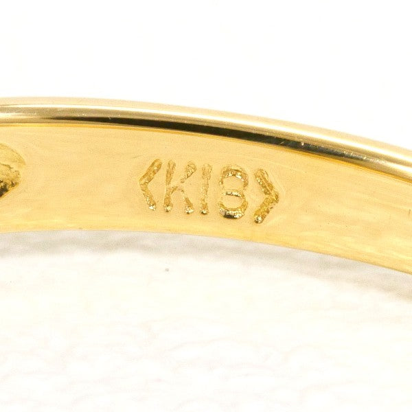 18K Yellow Gold Coral Diamond Ring for Women - Elegant Handmade Jewelry for Weddings, Anniversaries & Special Occasions