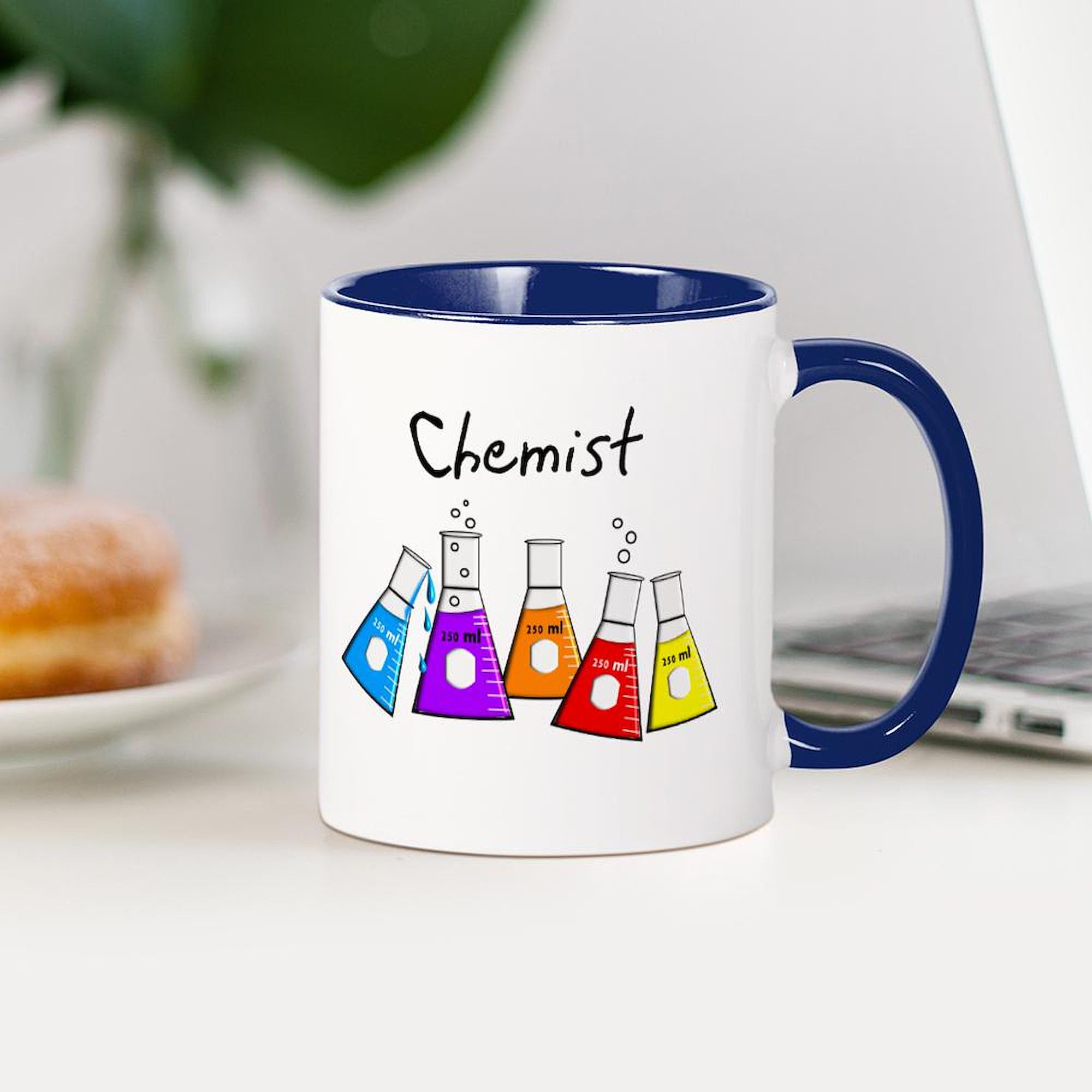 Chemist Large 11 oz (325 ml) Ceramic Coffee Mug - Perfect for Science Lovers, Lab Workers & Coffee Enthusiasts - Ideal for Office, Home & Gifts