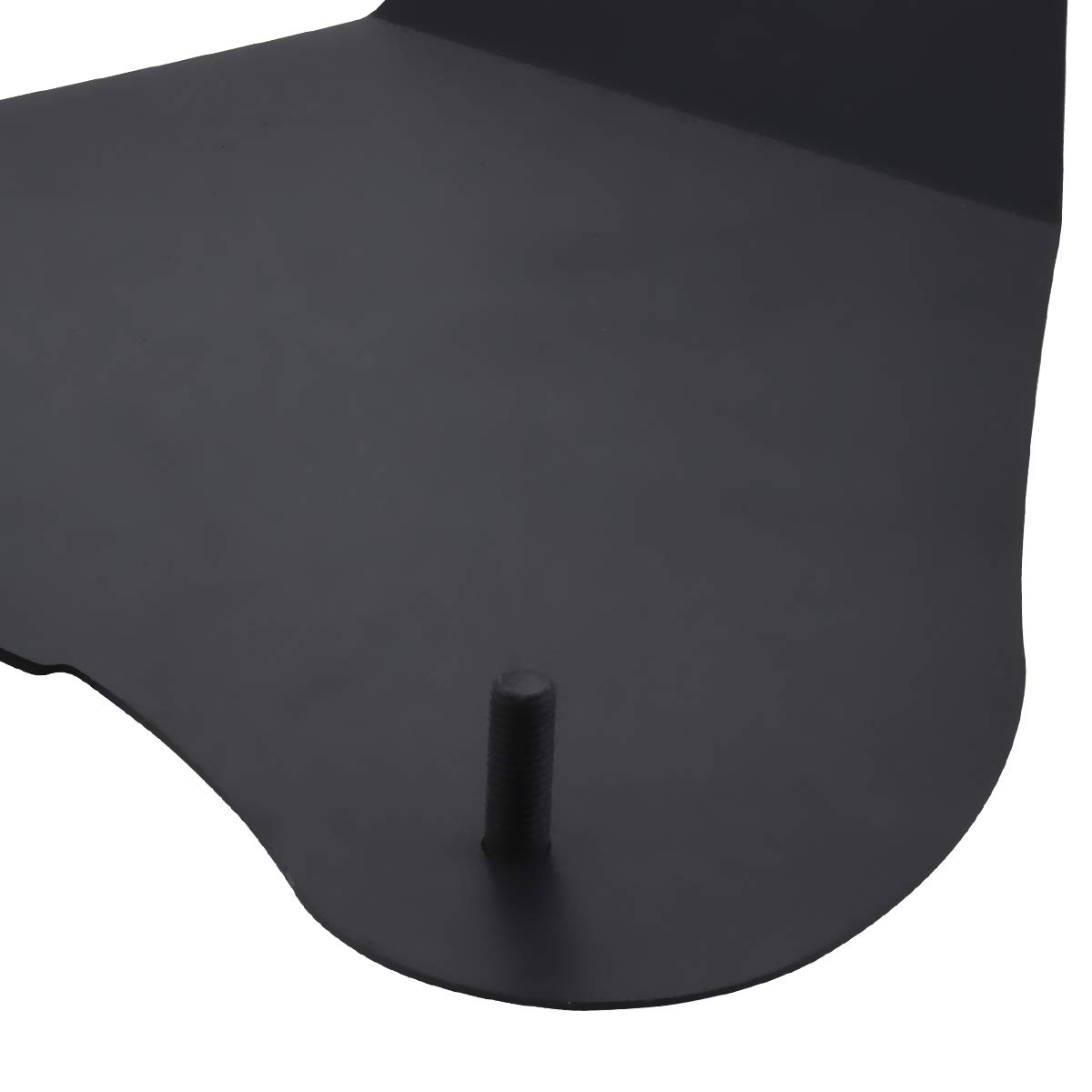 Heavy Duty Black Steel Motorcycle Solo Seat Baseplate Pan Bracket with Mounting Kits - Compatible with Harley Sportster 883 1200, Chopper & Bobber (1 Set) - Perfect for Custom Bike Builds and Seat Upgrades