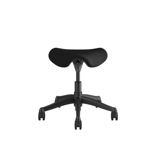 Pony Seat Stool with Graphite Frame - Kids Adjustable Step Stool for Bathroom, Kitchen & Playroom - Safe Non-Slip Toddler Standing Stool