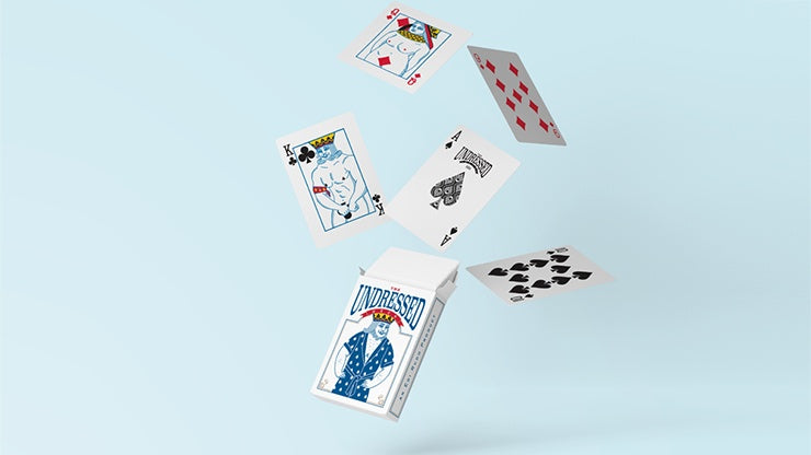 Edi Rudo The Undressed Deck - Premium Playing Cards for Poker, Magic Tricks & Collectors | Perfect for Game Nights & Cardistry