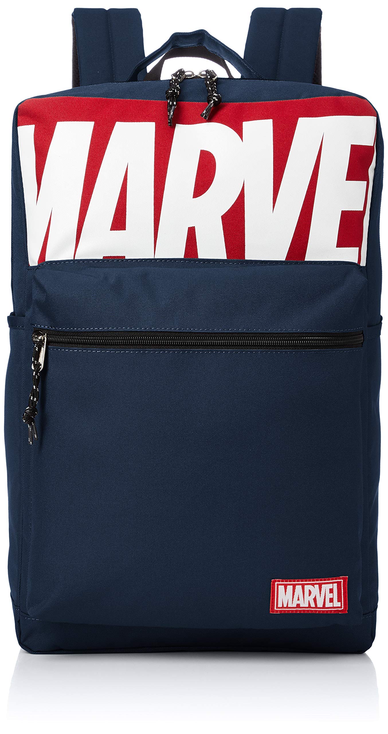 Marvel MVA-001B Navy Blue Backpack for School, Travel & Work - Lightweight Daypack with Laptop Compartment (MVA-003) - Perfect for College Students, Commuters & Outdoor Adventures