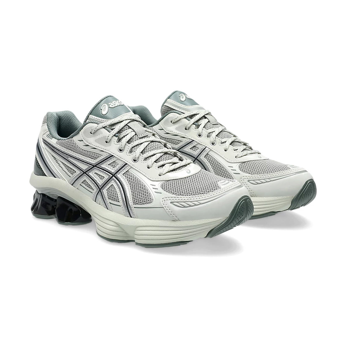 GEL Kinetic Fluent Running Shoes for Men & Women - Seal Grey Pure Silver - Lightweight Cushioned Sneakers for Jogging, Gym Workouts & Daily Walking