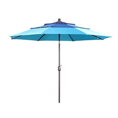 10 ft / Light Blue,Royal Blue,Navy Blue