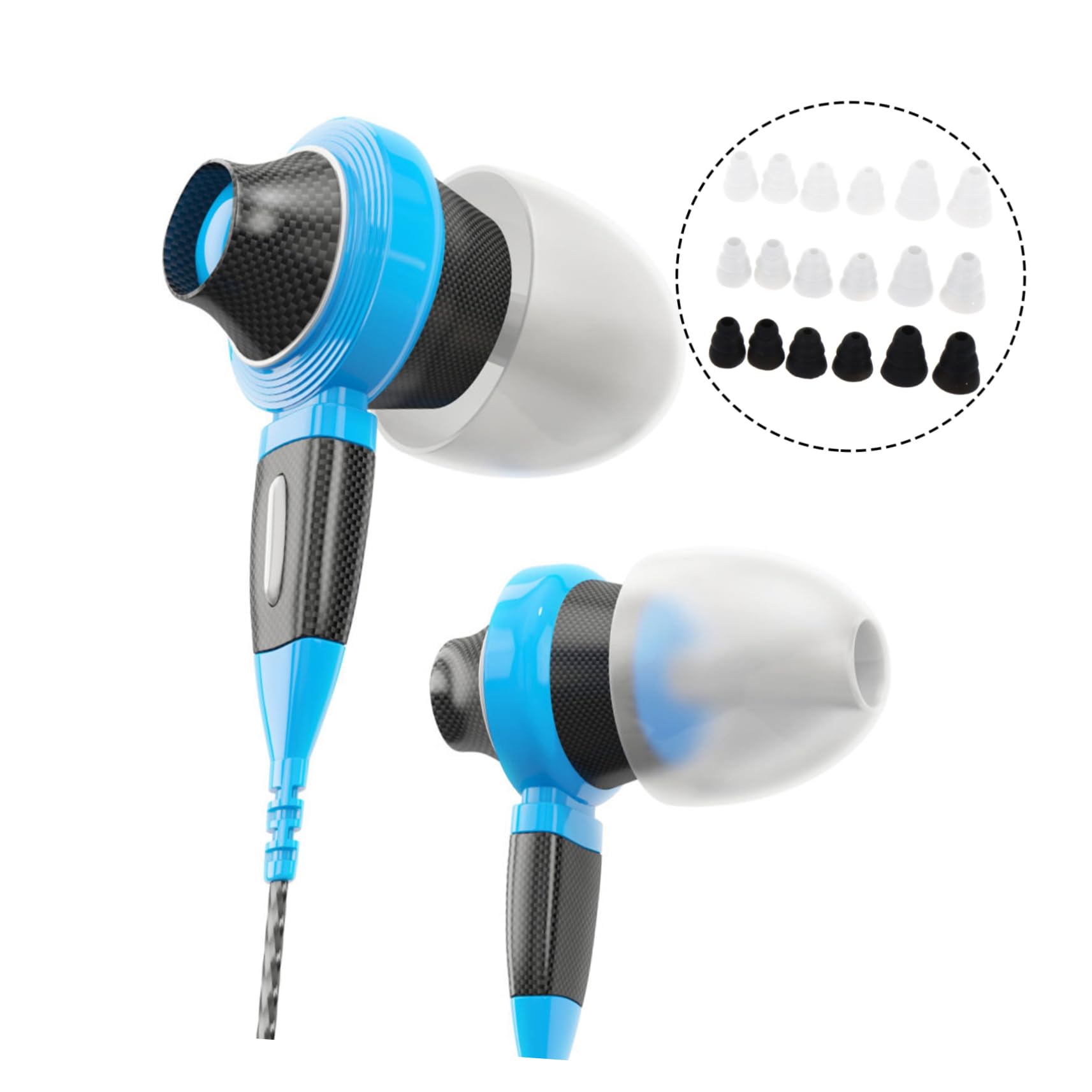 BestonZON 36-Pack Washable & Replaceable Silicone Earbud Covers - Universal Fit for AirPods, Galaxy Buds & Wireless Earbuds - Perfect for Gym, Running & Daily Use