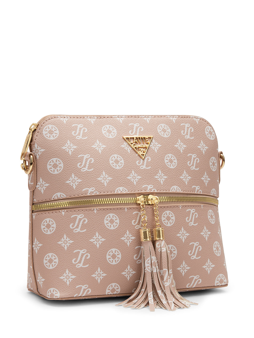 Lavie Signature Portland Medium Pink Women's Sling Bag - Stylish Crossbody Purse for Everyday Use, Travel & Shopping