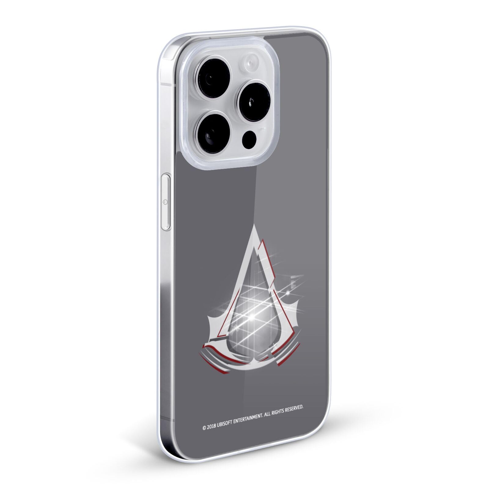 Officially Licensed Assassin's Creed Light Logo Soft Gel Case for iPhone 11 Pro Max - Durable Protective Cover with Premium Design | Perfect for Gaming Fans, Daily Use & Gift Giving