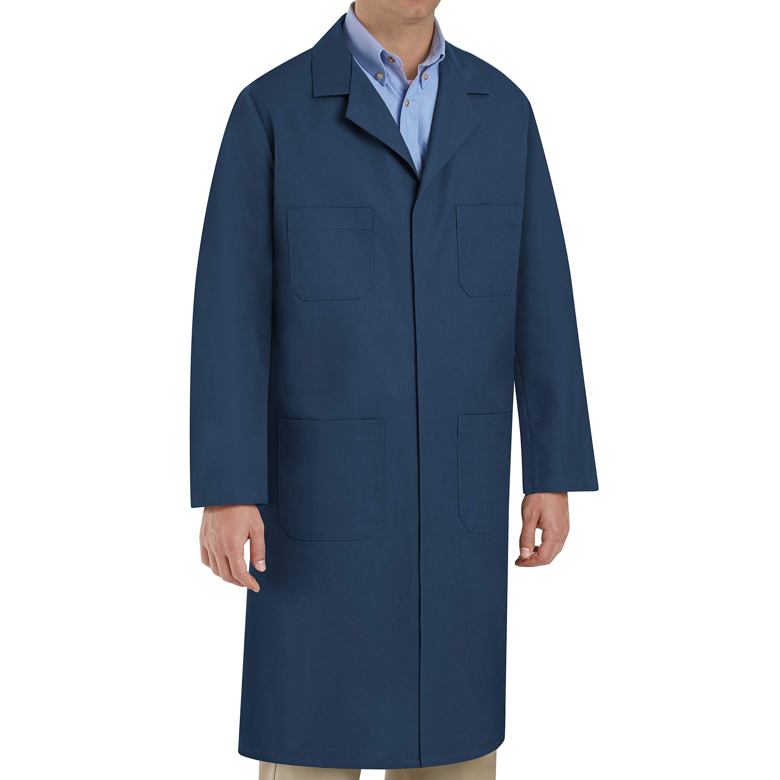 Red Kap Men's Shop Coat - Durable Workwear for Mechanics, Carpenters & DIY Enthusiasts - Perfect for Workshops, Garages & Home Projects