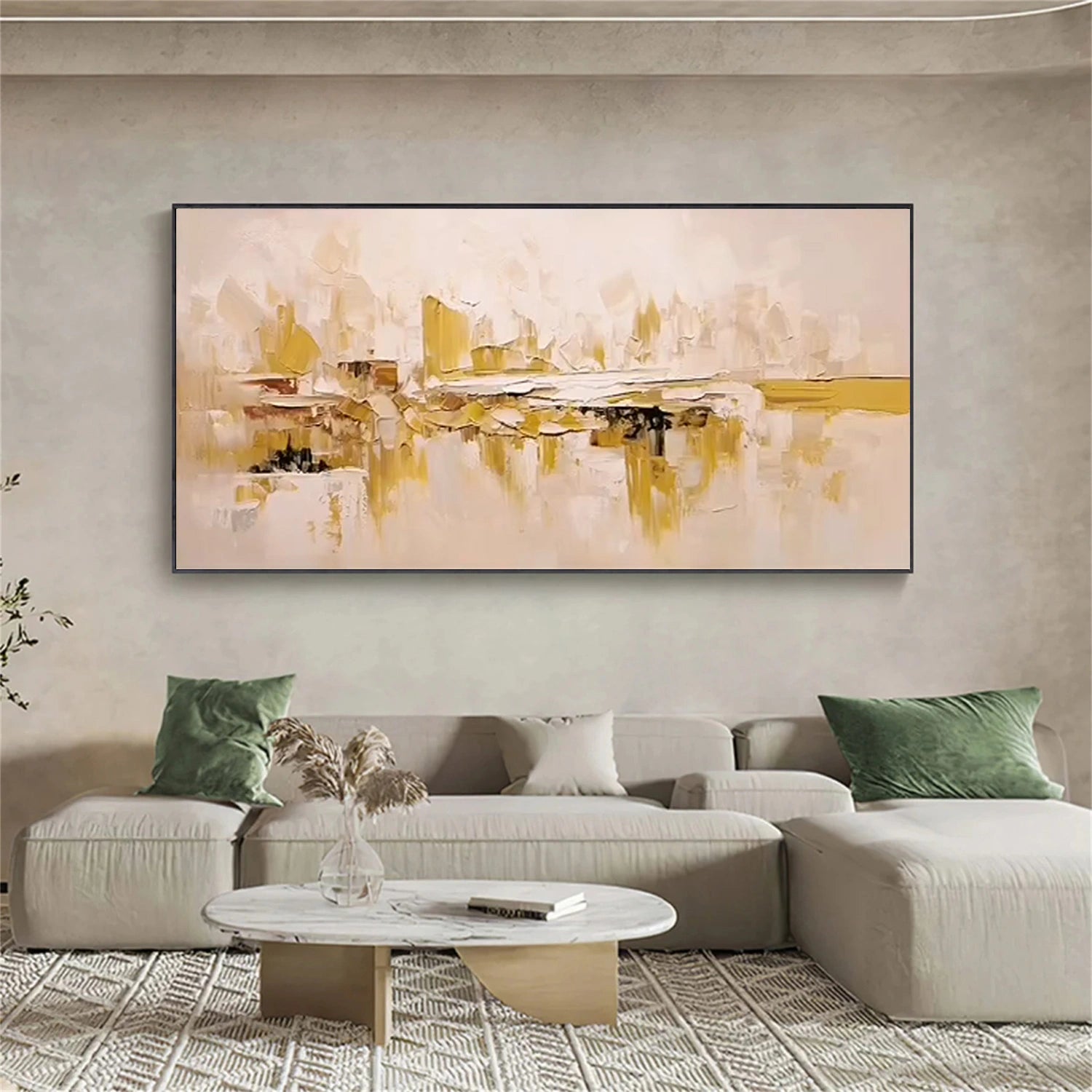 Abstract Painting #AB 261 - Modern Wall Art for Home & Office Decor - Perfect for Living Room, Bedroom or Workspace