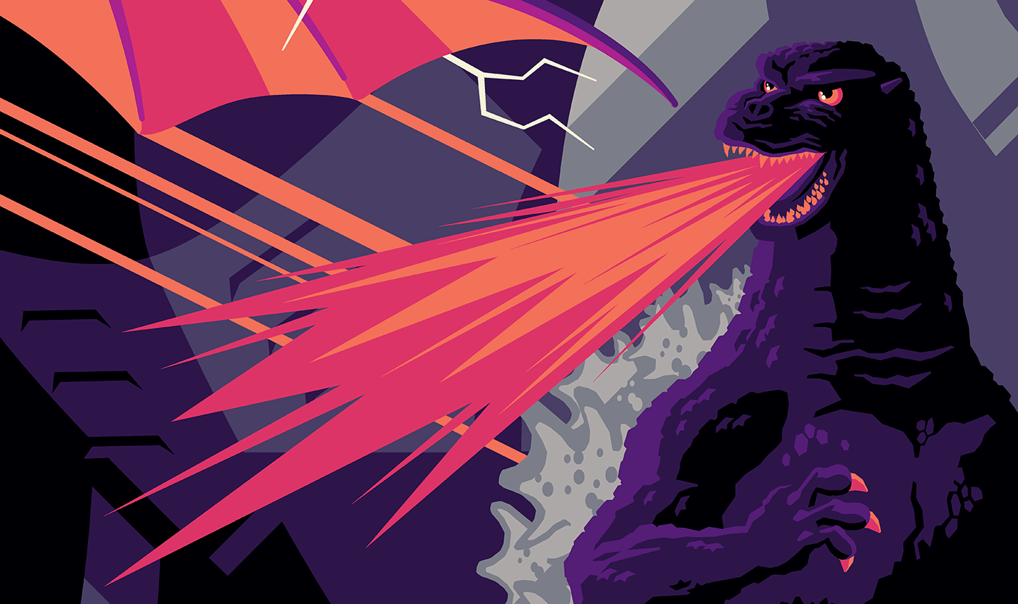 Godzilla vs. Mechagodzilla II Movie Poster - Classic Japanese Kaiju Film Art Print for Home Theater, Man Cave & Anime Fan Room Decor