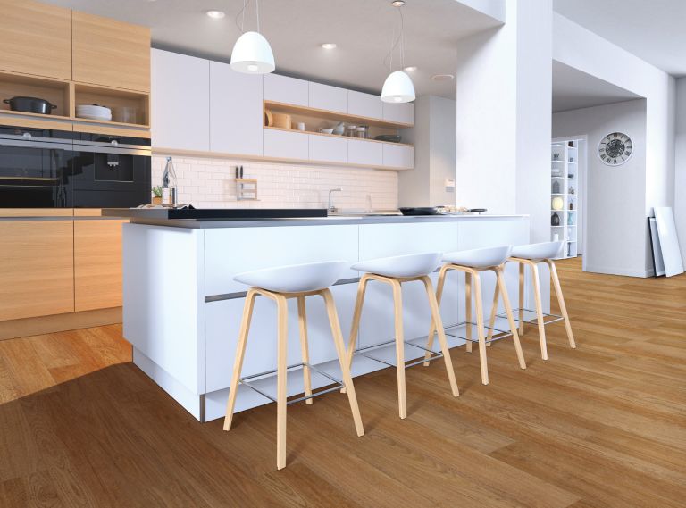Coretec Plus Premium Luxury Vinyl Plank Flooring - Penmore Walnut 7