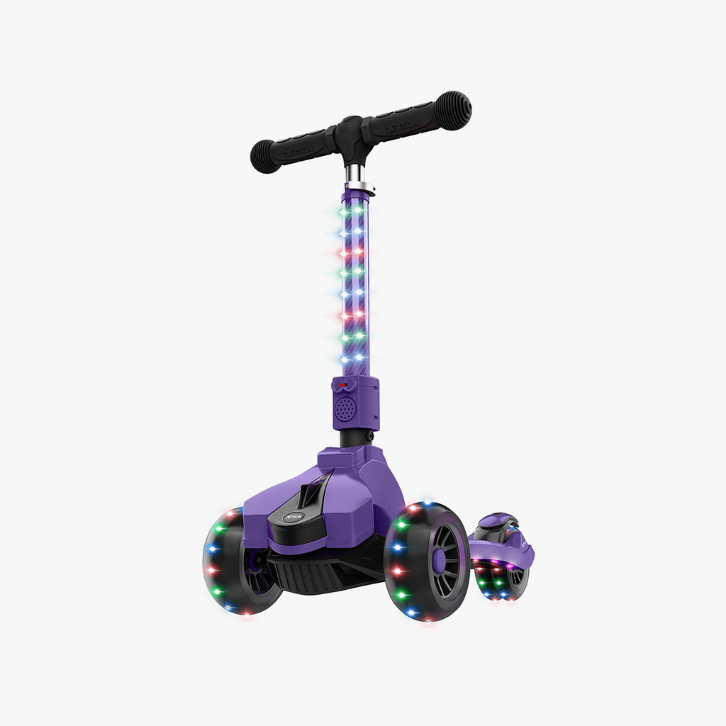 Saturn Folding Kick Scooter for Adults & Teens - Lightweight Aluminum Commuter Scooter with Adjustable Handlebar - Perfect for Urban Commuting, Campus Travel & Leisure Riding