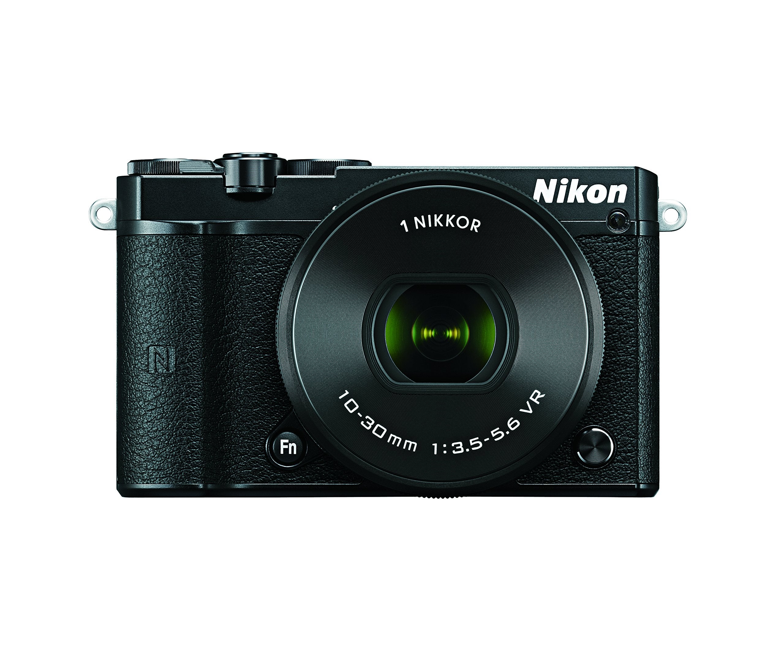 Nikon 1 J5 Mirrorless Digital Camera with 10-30mm Lens - Compact & Lightweight for Travel, Vlogging & Everyday Photography (Black)