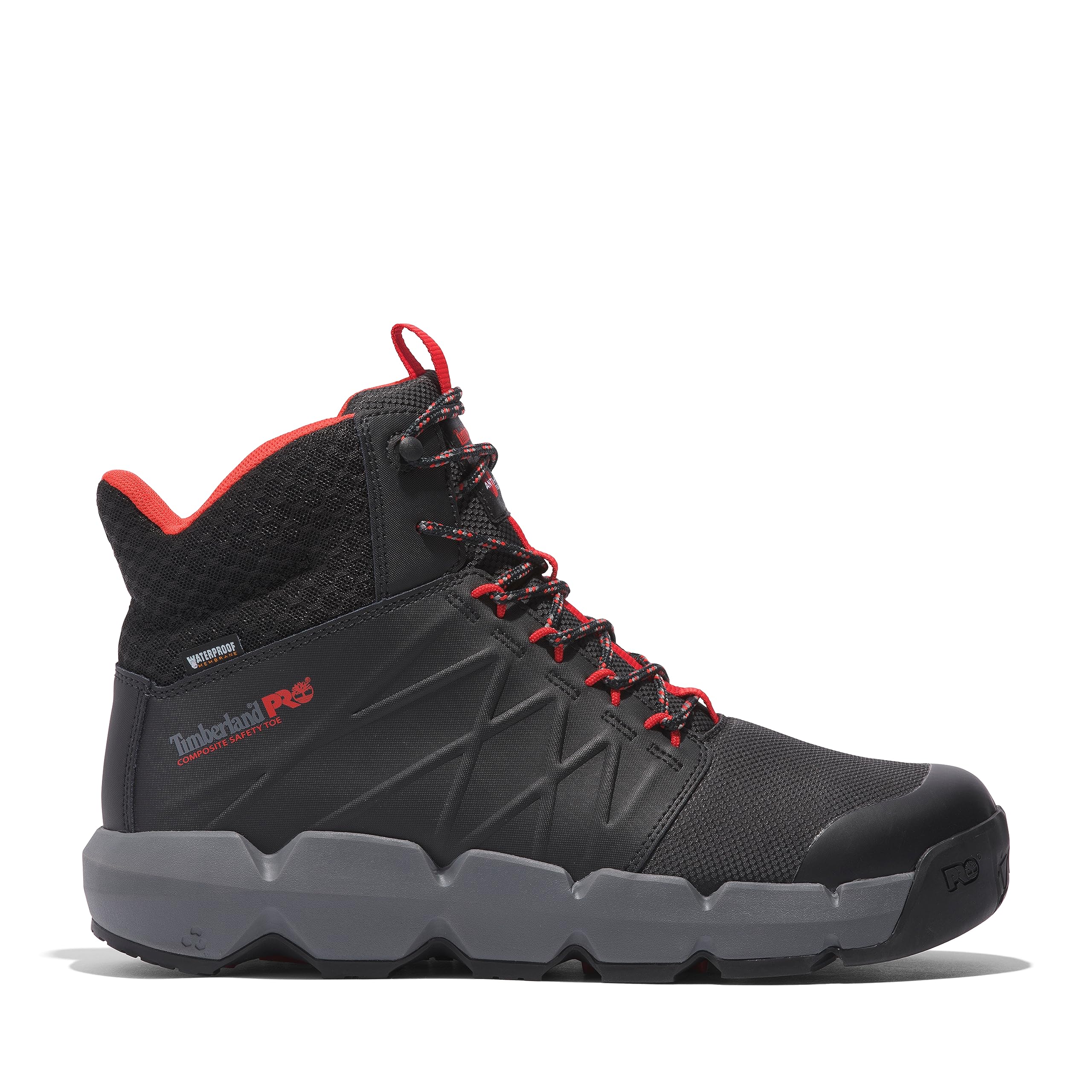 Timberland PRO Men's Morphix 6 Inch Composite Safety Toe Waterproof Work Boots - Industrial & Casual Sneaker Boot for Construction, Warehouse & Outdoor Activities