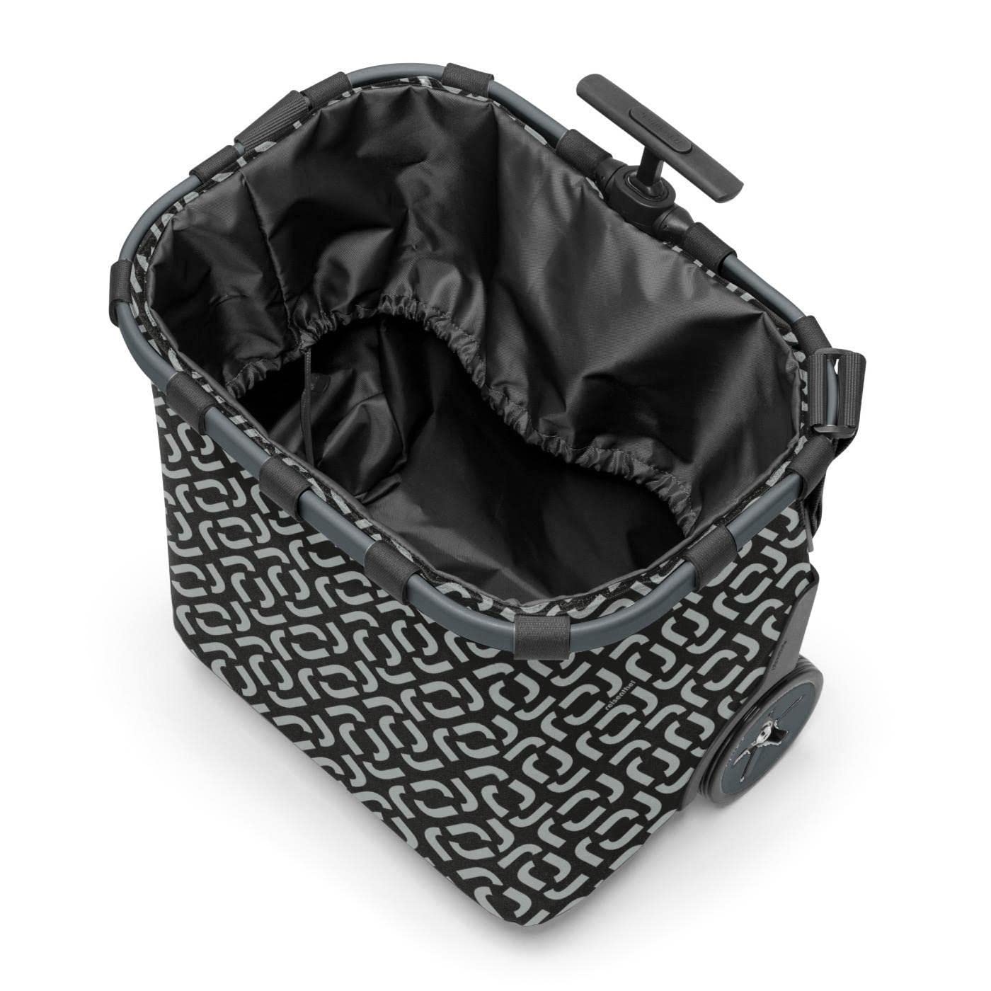 Reisenthel Foldable Shopping Bag - Black, One Size, Lightweight & Durable Tote for Groceries, Travel, and Daily Use | Perfect for Supermarket, Commuting, and Beach Trips