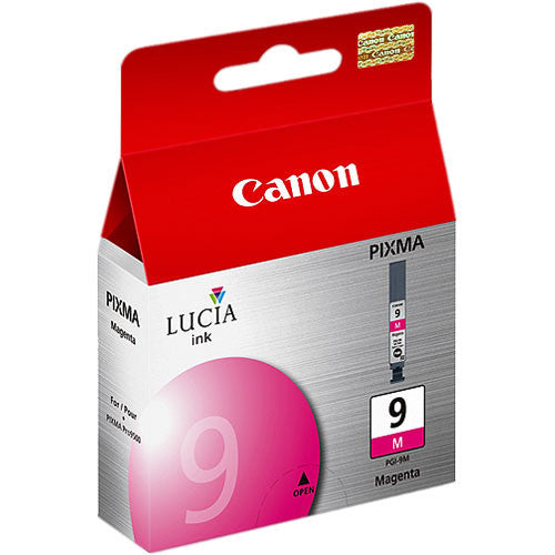 Canon LUCIA PGI 9 Magenta Ink Tank - High-Quality Printer Ink Cartridge for Canon Printers | Perfect for Home, Office & Photo Printing
