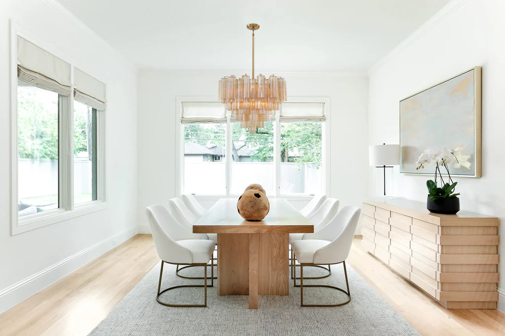 Modern Tronchi Chandelier - Elegant Crystal Ceiling Light Fixture for Dining Room, Living Room & Bedroom | Perfect for Home Decor & Luxury Interior Lighting