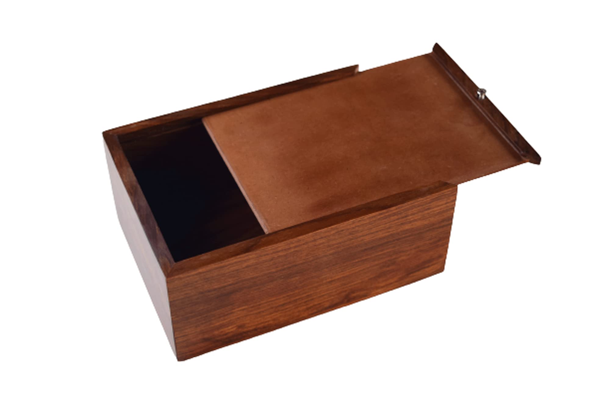 Tree of Life Engraved Wooden Cremation Urn for Ashes - Handcrafted Rosewood Adult Urn Box (7