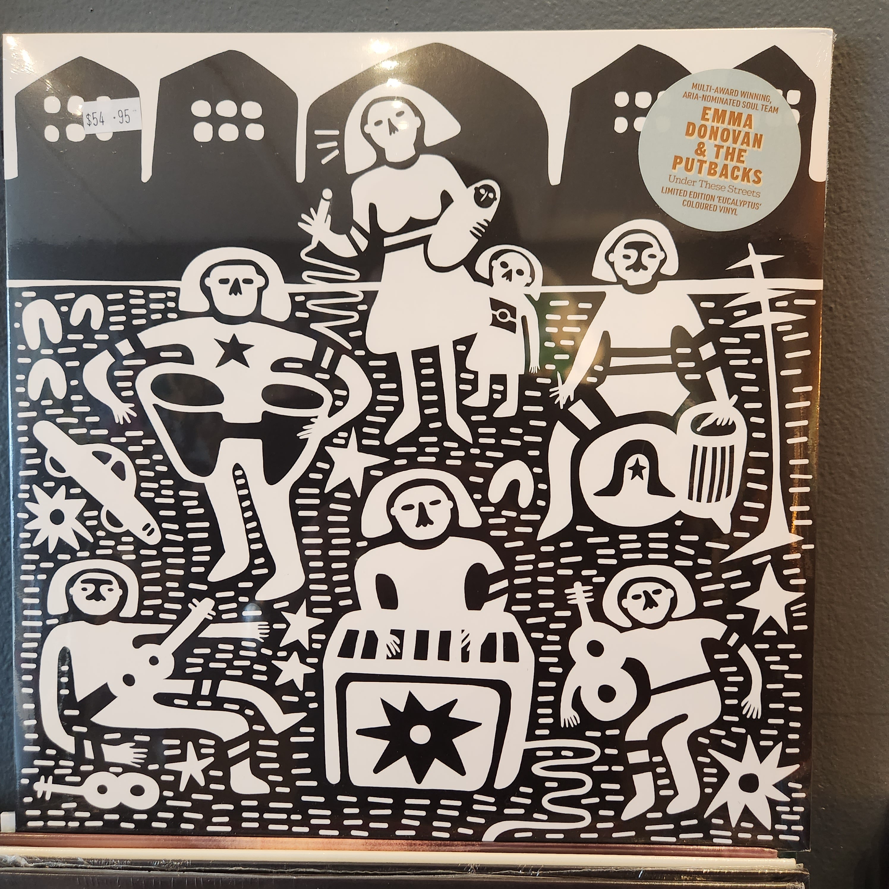 Emma Donovan & The Putbacks - Under These Streets Limited Edition Colored Vinyl LP | Soul, Funk & R&B Music for Relaxing Evenings & Vinyl Collectors