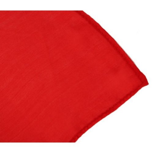 Premium 6 Inch Red Magic Silks - High-Quality Silk Fabric for DIY Crafts, Sewing Projects & Home Decor