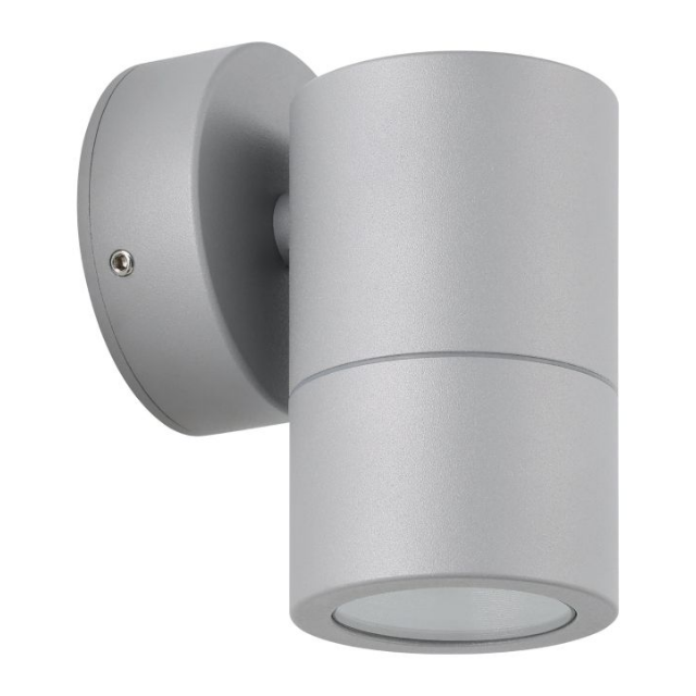 Eglo Fremantle Outdoor Downlight - Silver Grey Finish, Weatherproof LED Light for Patio, Garden, and Pathway Illumination