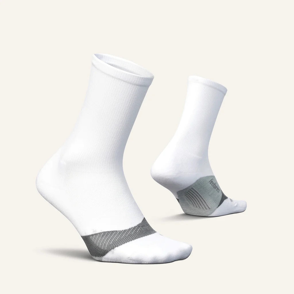 Feetures Elite Light Cushion Mini Crew Socks - Ultra Soft Running & Hiking Socks for Men & Women - Perfect for Workouts, Travel & Outdoor Adventures