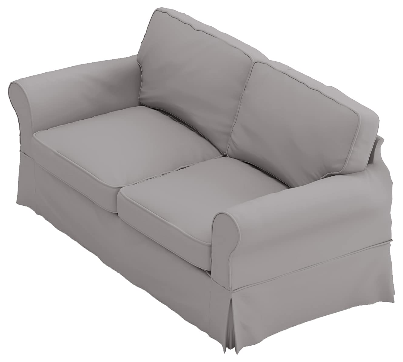 Durable Polyester Sofa Slipcover for Pottery Barn PB Comfort Roll Arm Sofa (81