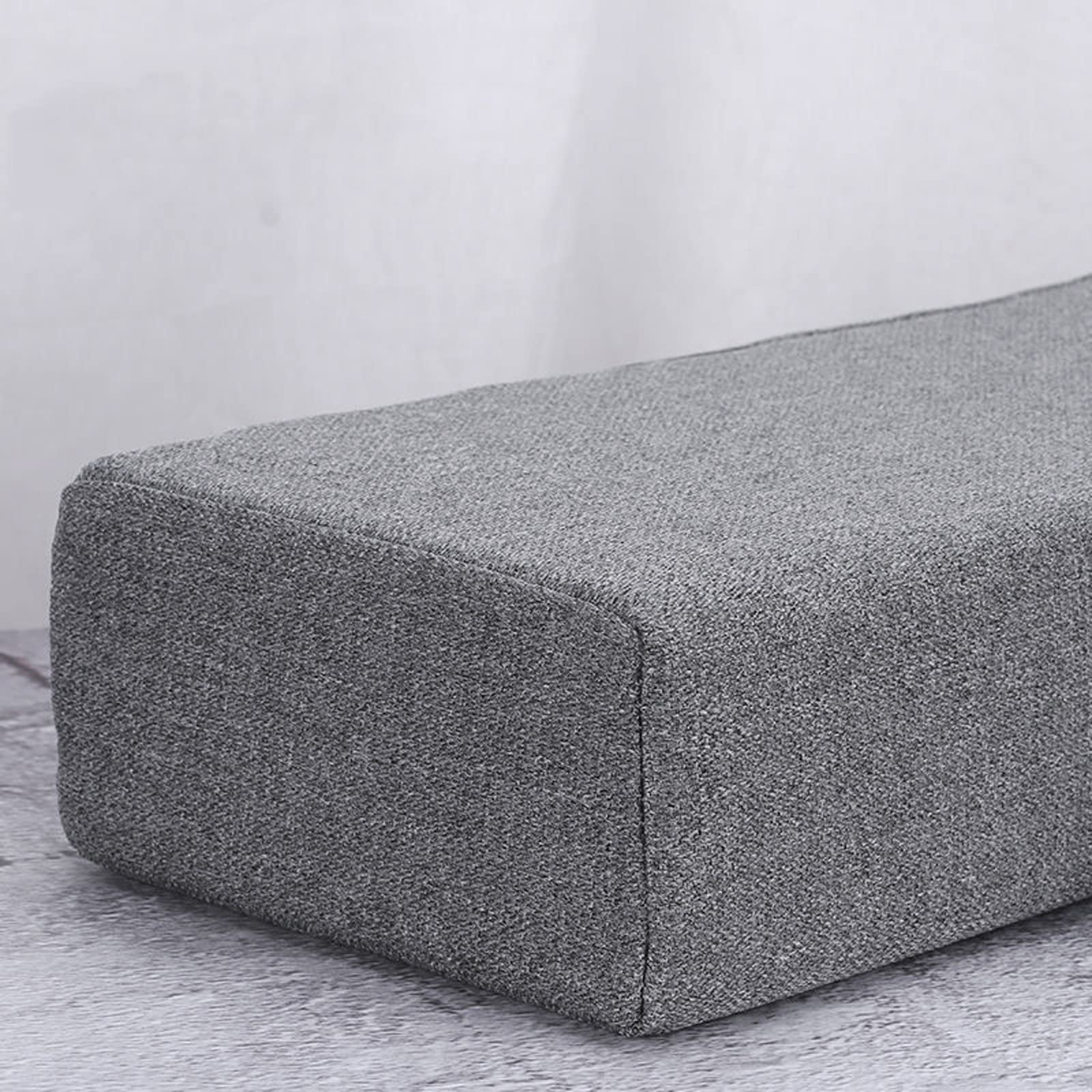 Custom Bed Gap Filler - Soft Comfy Mattress Bridge with Personalized Size | Thick Headboard Gap Filler & Sofa Armrest Support Cushion | Perfect for Twin/Queen/King Beds, Couches & Sectionals to Prevent Lost Items & Improve Comfort