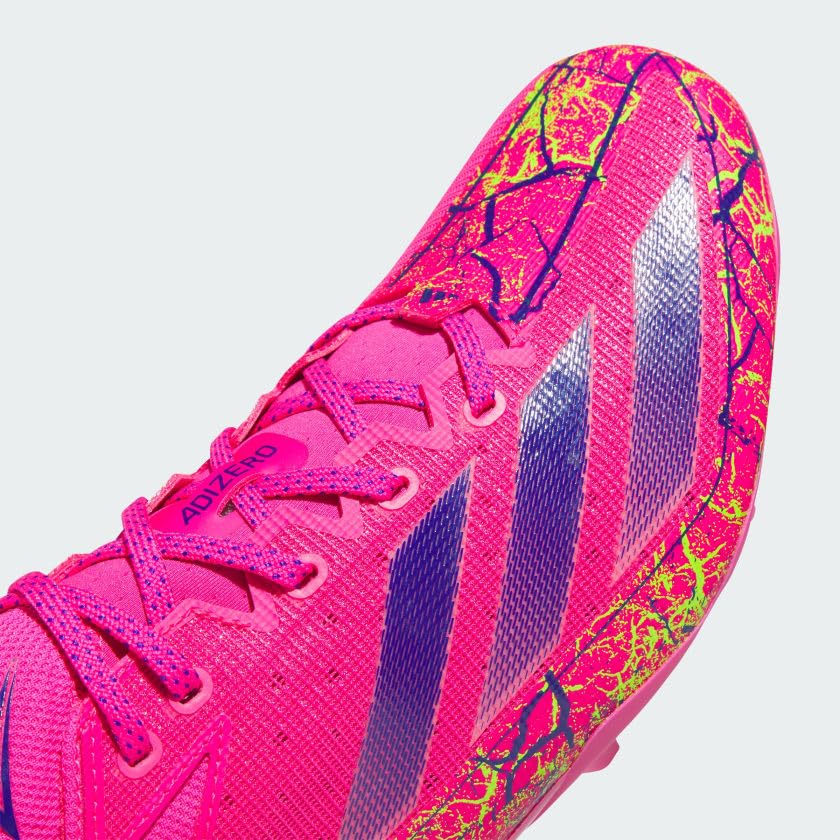 Adizero Electric American Football Cleats - Lightweight Speed Football Shoes for Men & Women - Perfect for Turf, Grass & Field Training - Enhance Performance with Advanced Traction & Comfort