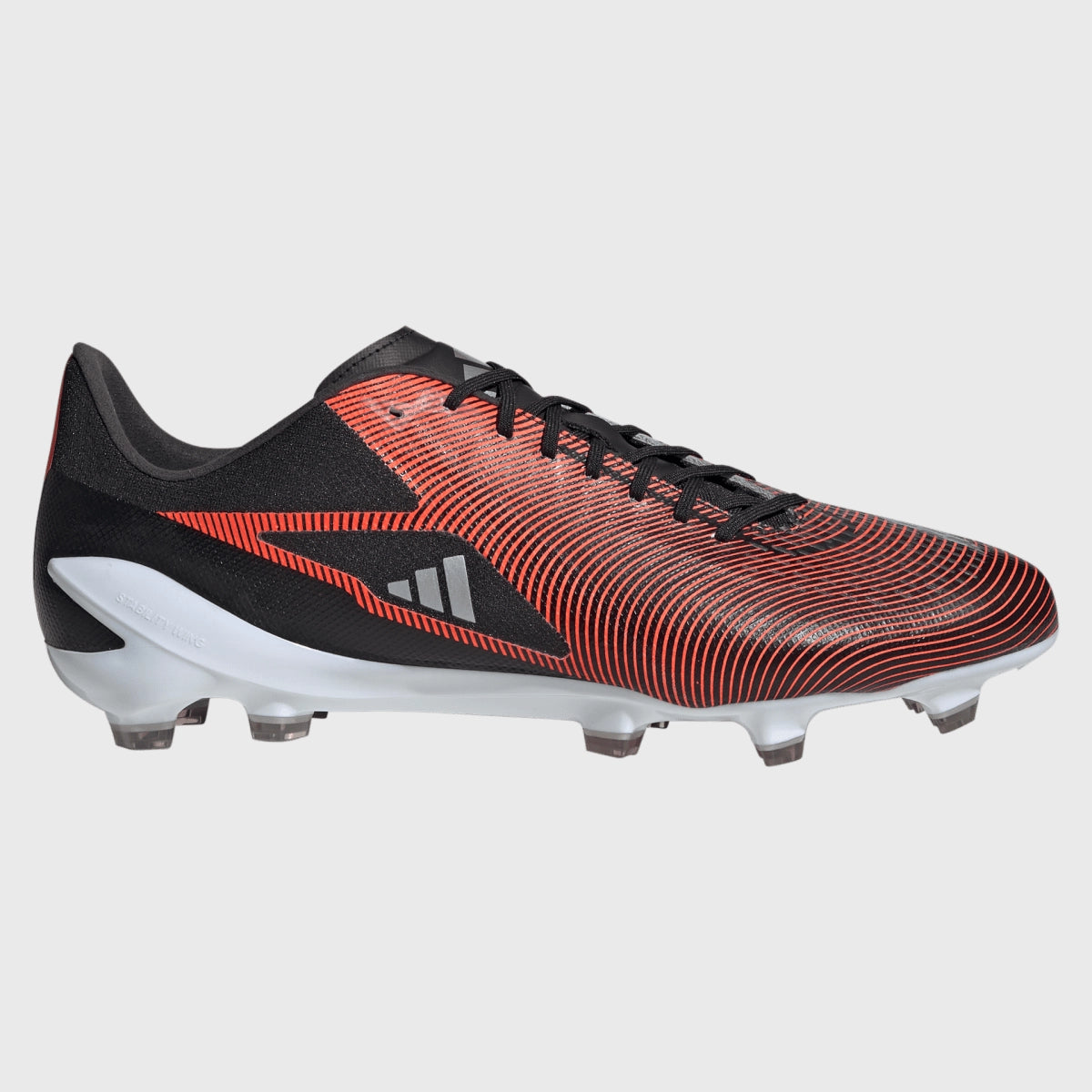Adidas Adizero RS15 Pro FG Rugby Cleats - Men's Soccer Football Boots Black/Red for Firm Ground - Lightweight & Durable for Competitive Matches & Training
