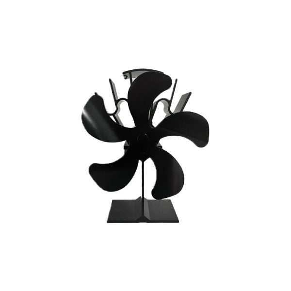 5 Blade Stove Fan VDST615S - Efficient Heat Circulation for Wood Burning Stoves, Fireplaces & Home Heating - Eco-Friendly & Quiet Operation for Cozy Indoor Comfort