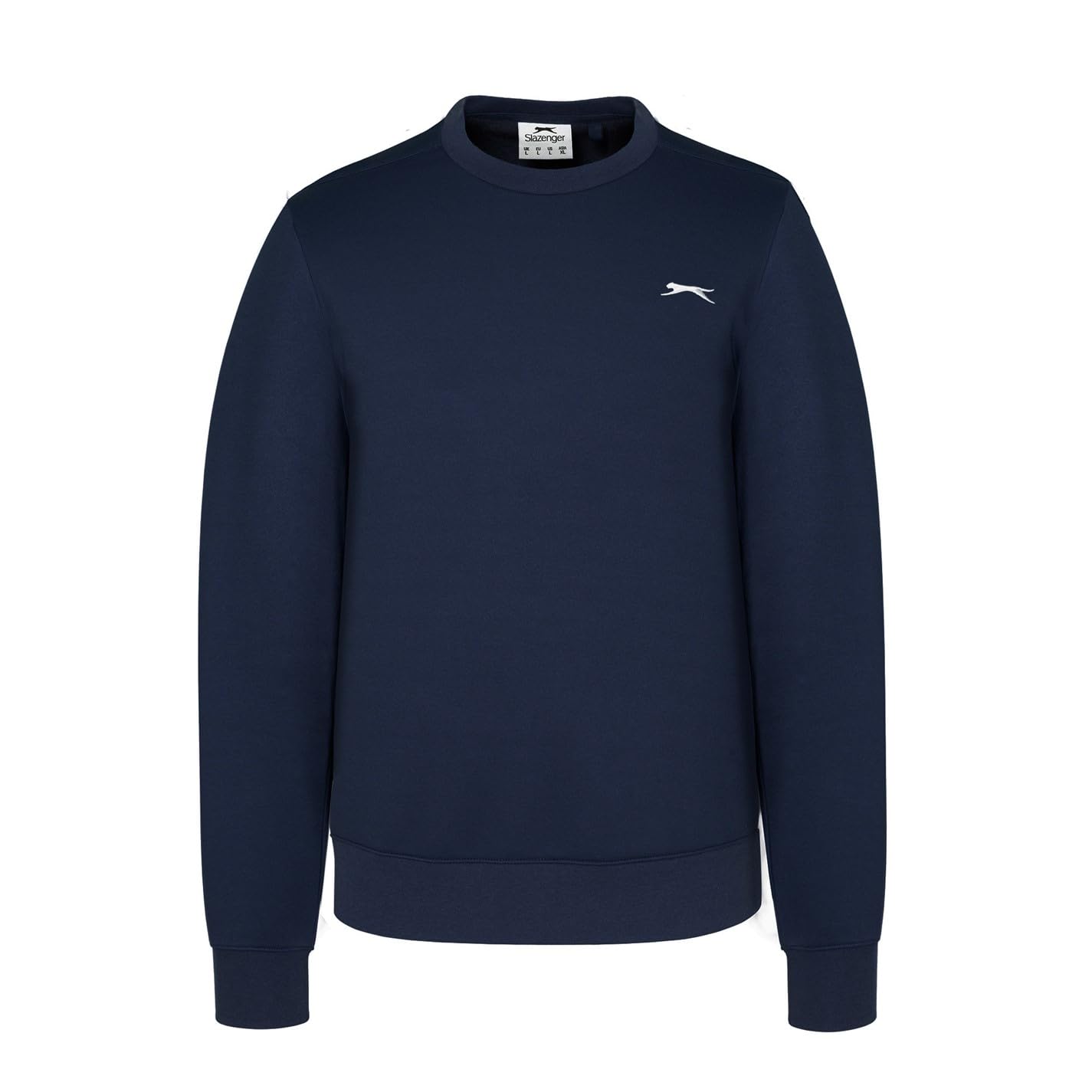 Slazenger Men's Fleece Crew Sweater - Soft & Warm Winter Pullover for Casual Wear, Outdoor Activities & Layering