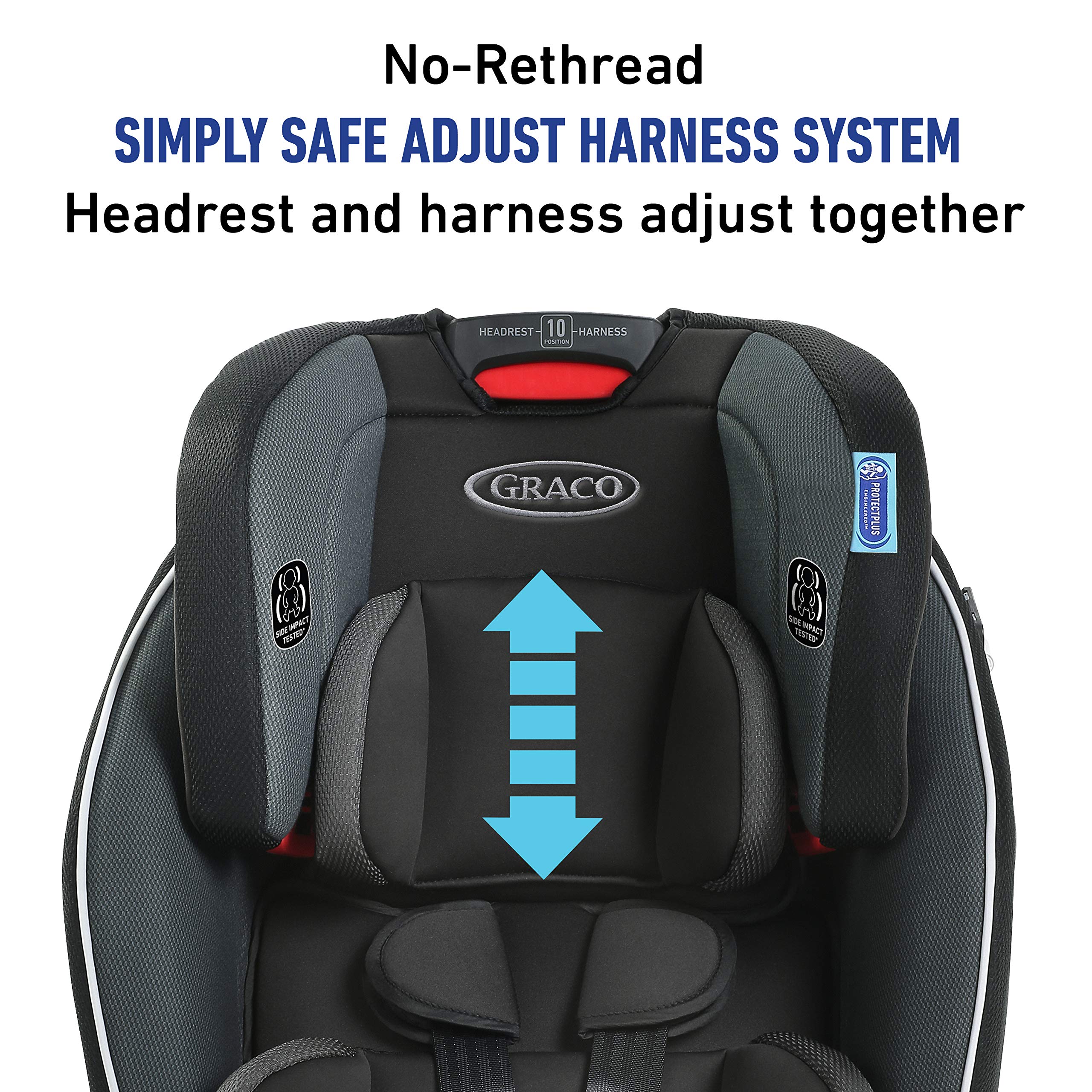 Graco Milestone 3-in-1 Convertible Car Seat for Infants to Toddlers | Safe & Comfortable | Perfect for Travel, Daily Commute & Family Road Trips