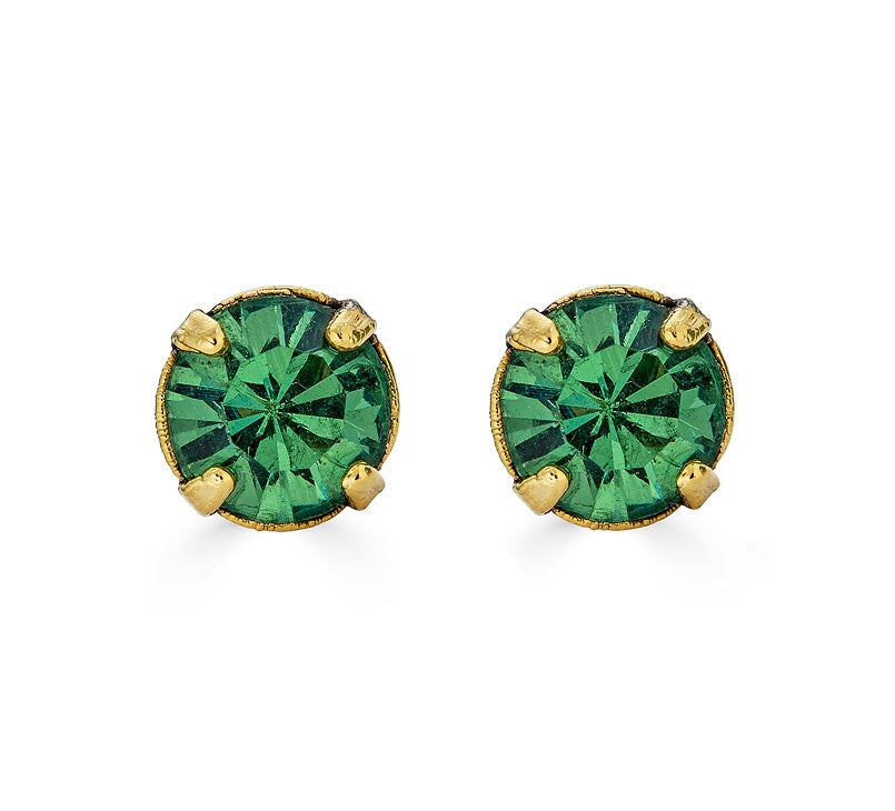 Stylish GRAND CENTRAL STUD EARRINGS for Women - 14K Gold Plated Hypoallergenic Earrings - Perfect for Everyday Wear, Office & Date Night