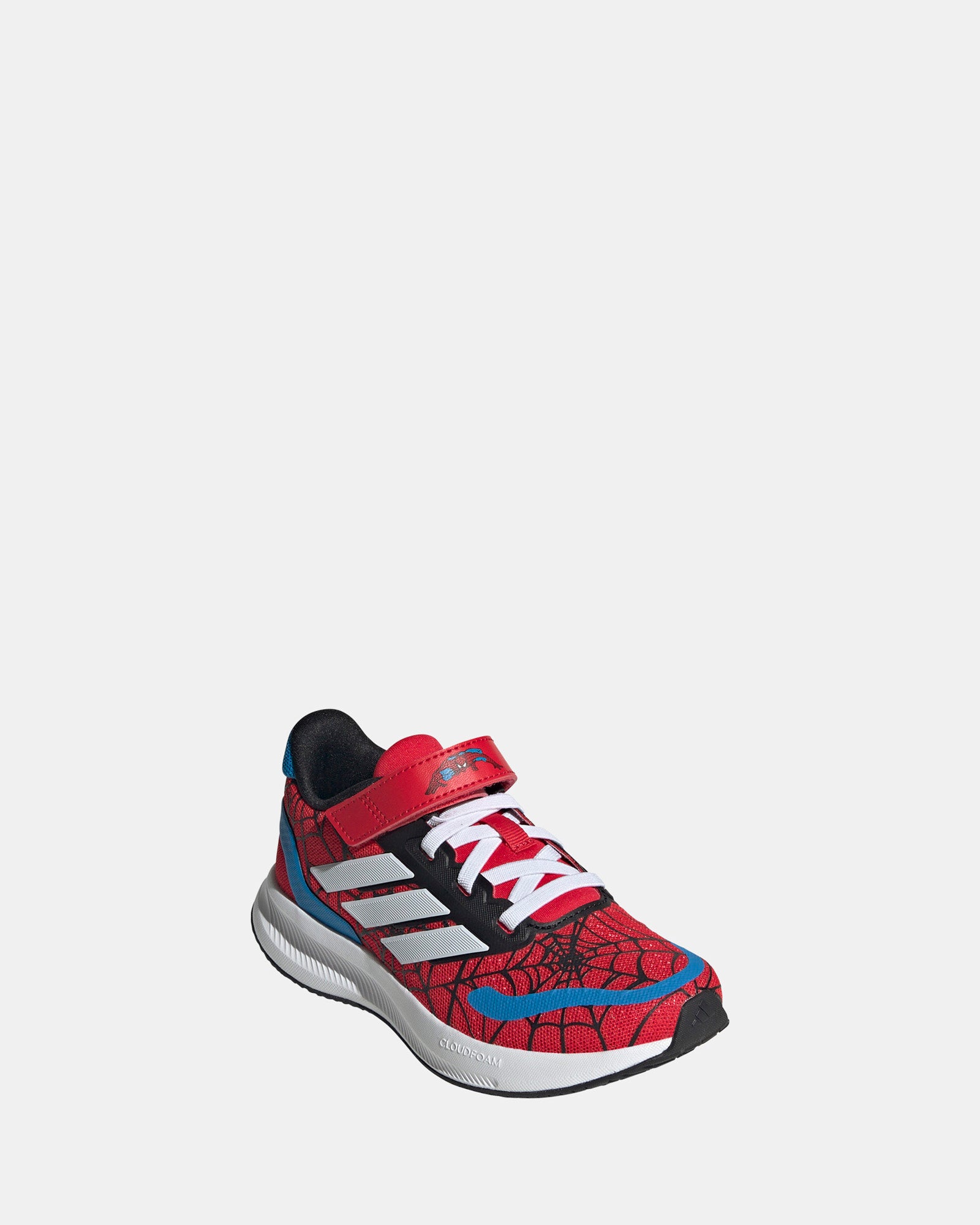 Runfalcon Spiderman Running Shoes for Men - Lightweight, Breathable, Cushioned (Pure Ruby/White/Bright Blue) | Perfect for Jogging, Gym Workouts & Casual Wear