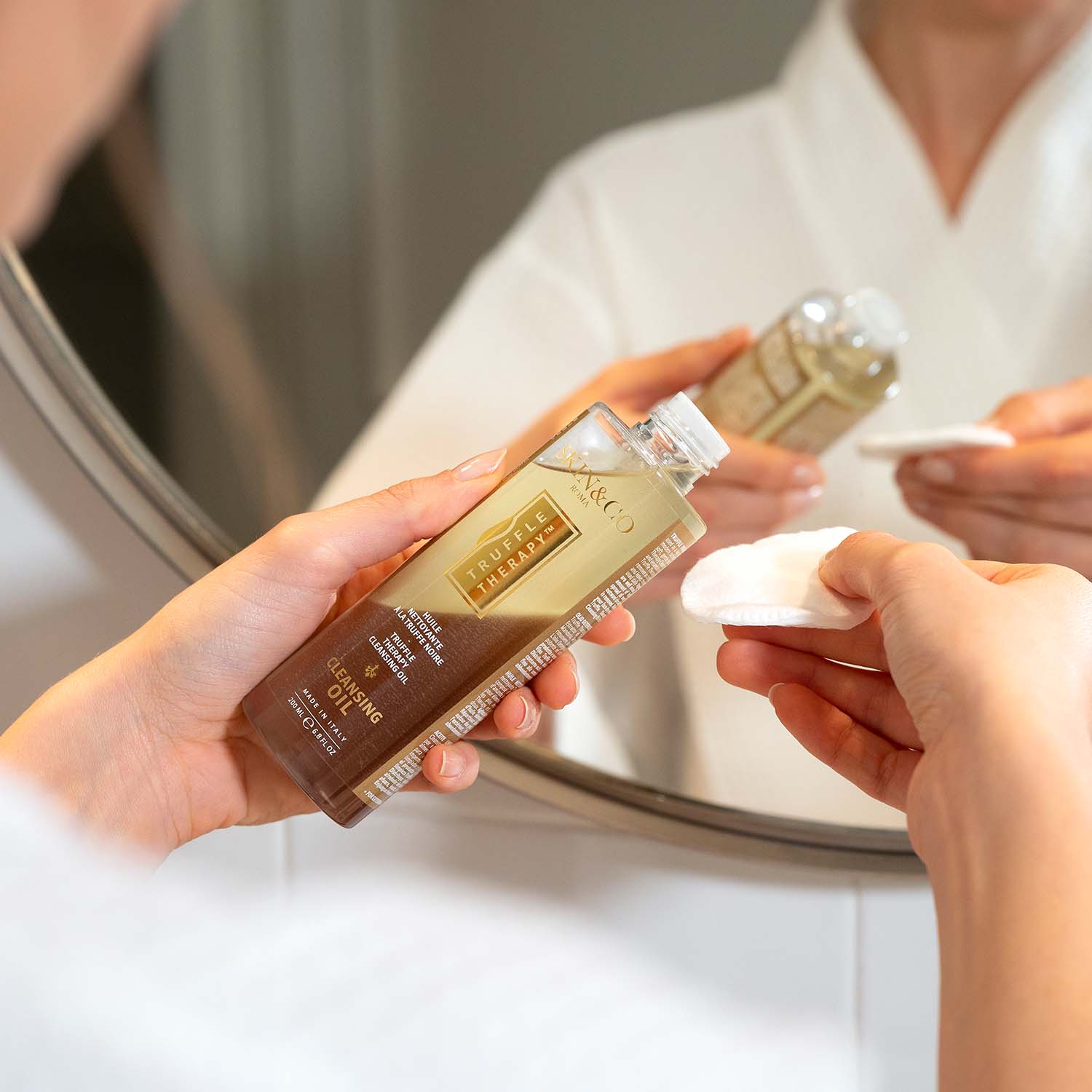 Truffle Therapy Cleansing Oil - Deep Pore Cleanser for Glowing Skin | Perfect for Daily Makeup Removal & Skincare Routine