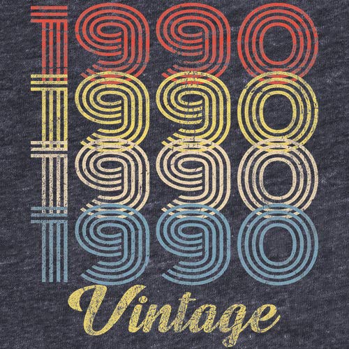 Vintage 1990 Retro 35th Birthday Gift for Men - Nostalgic 004-35th Birthday T-Shirt - Perfect for 1990s Themed Parties & Milestone Celebrations