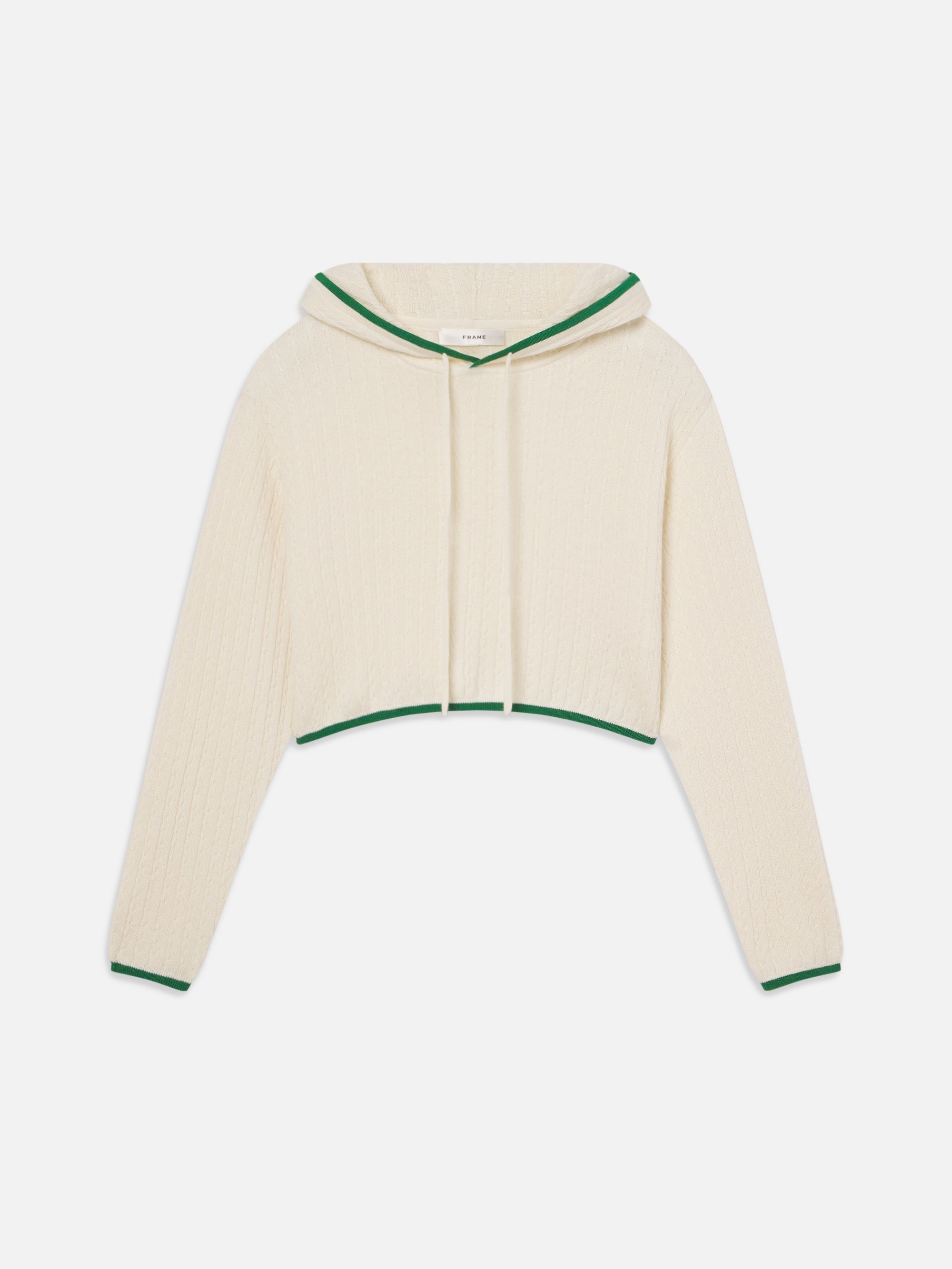 Kelly Green Multi Cable Knit Hoodie - Cozy Pullover Sweatshirt for Women | Perfect for Fall & Winter Layering, Casual Outfits, and Outdoor Activities